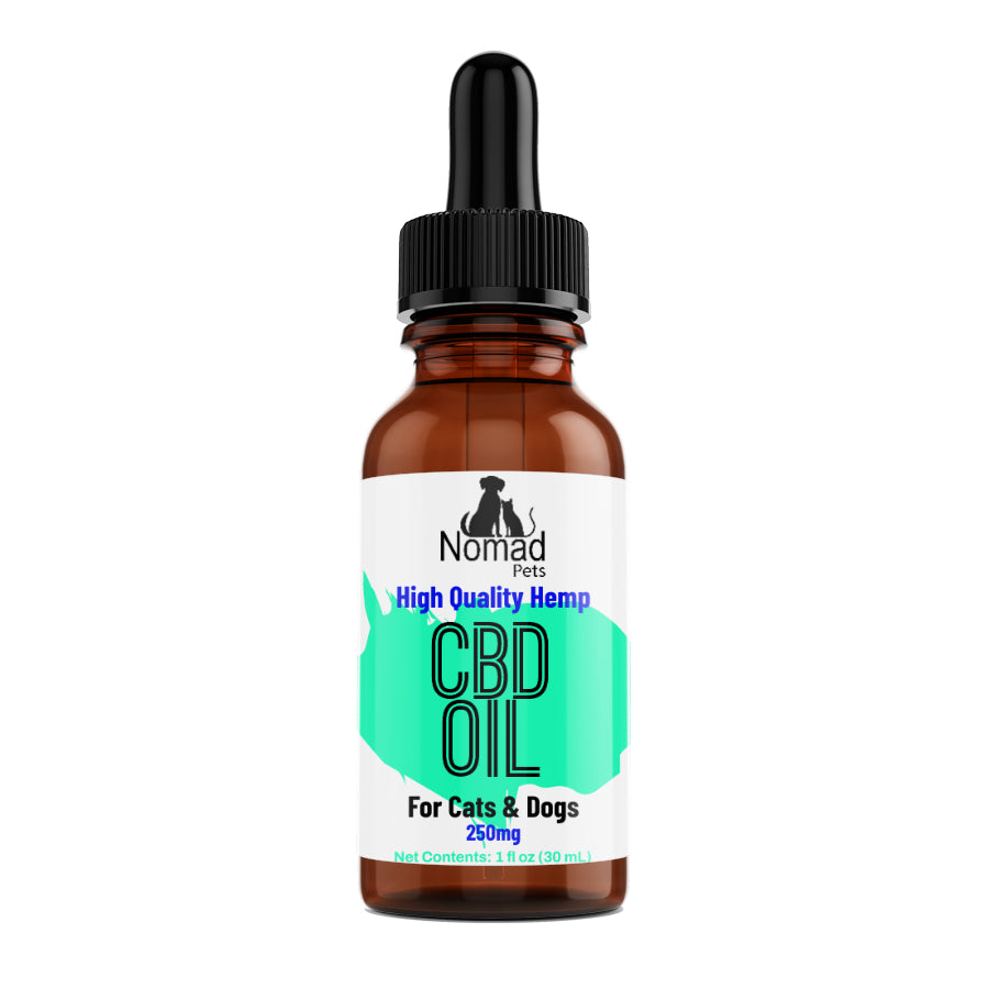 CBD Hemp Oil For Dogs and Cats 250mg Tincture